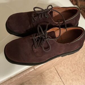 Rockport Dark Brown Suede Oxfords